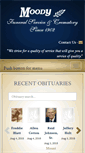 Mobile Screenshot of moodyfuneralservices.com